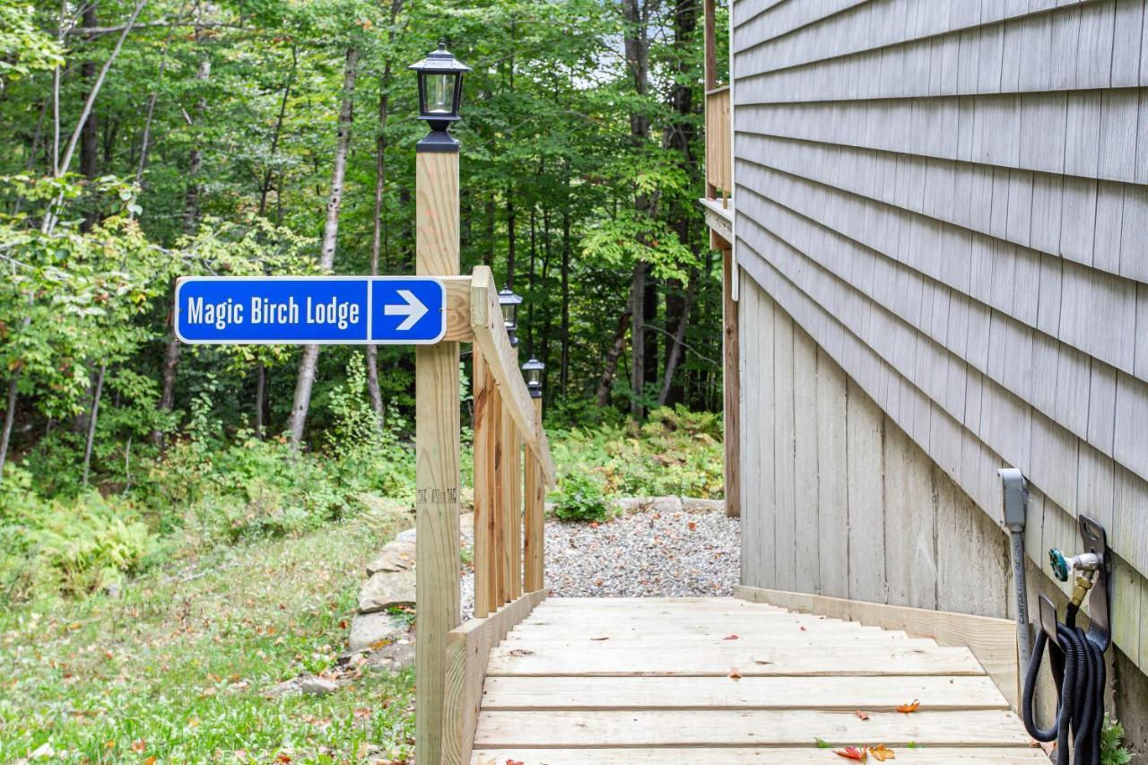 Magic Birch Lodge Windham Esterno foto
